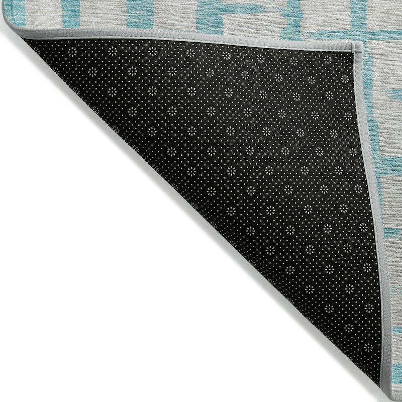 Machine Washable Indoor/ Outdoor Chantille Contemporary Ombre Rug