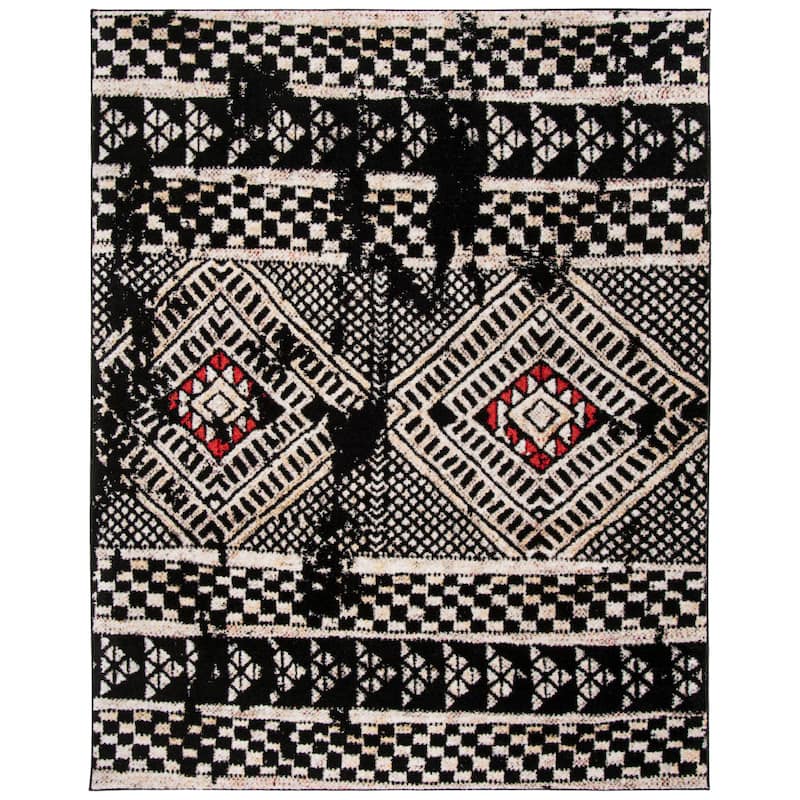 SAFAVIEH Adirondack Goldie Moroccan Boho Distressed Rug