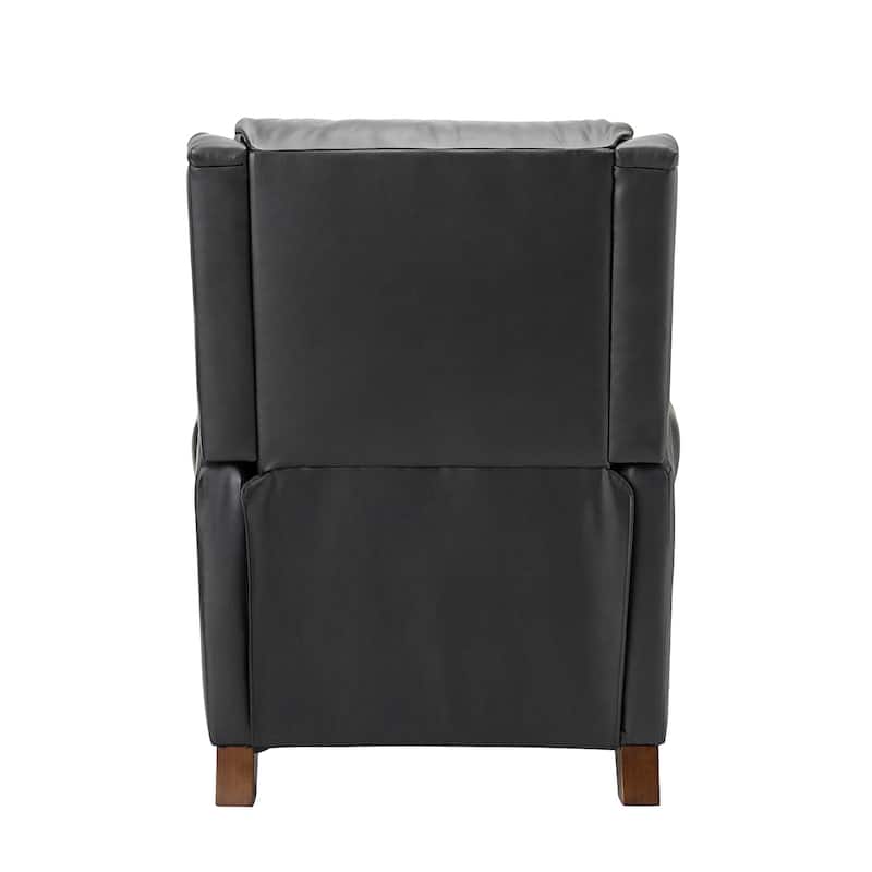 Alicia 32.68" Wide Genuine Leather Manual Recliner