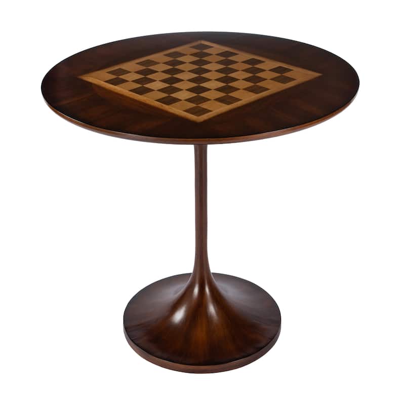 Francis 30" Round Pedestal Game Table