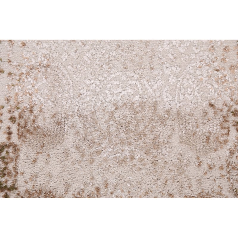 Turkish Geometric Damask Transitional Oriental Rug Home Decor Carpet