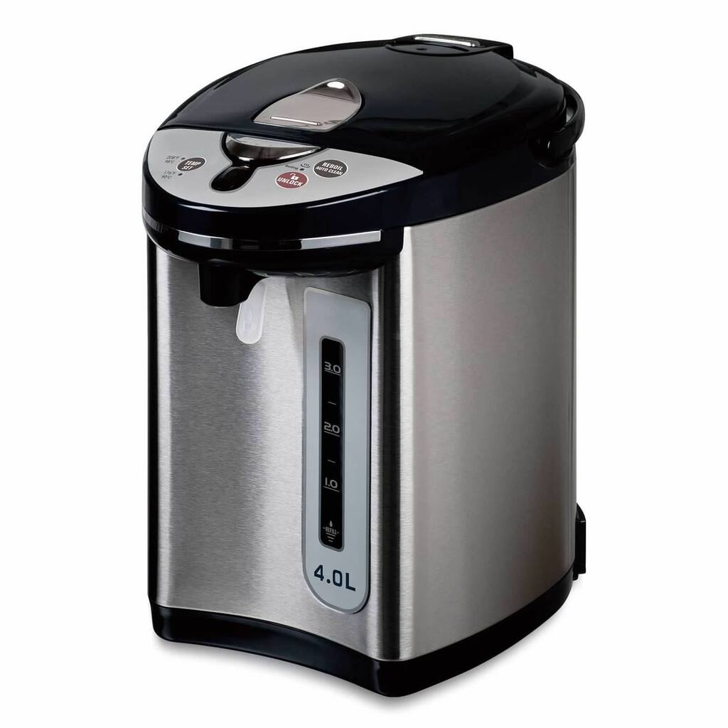 Stainless Steel 4.0L Water Dispenser with 18/10 stainless steel interior