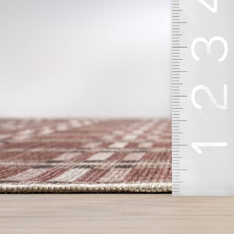 Nuloom Uzma Plaid Area Rug