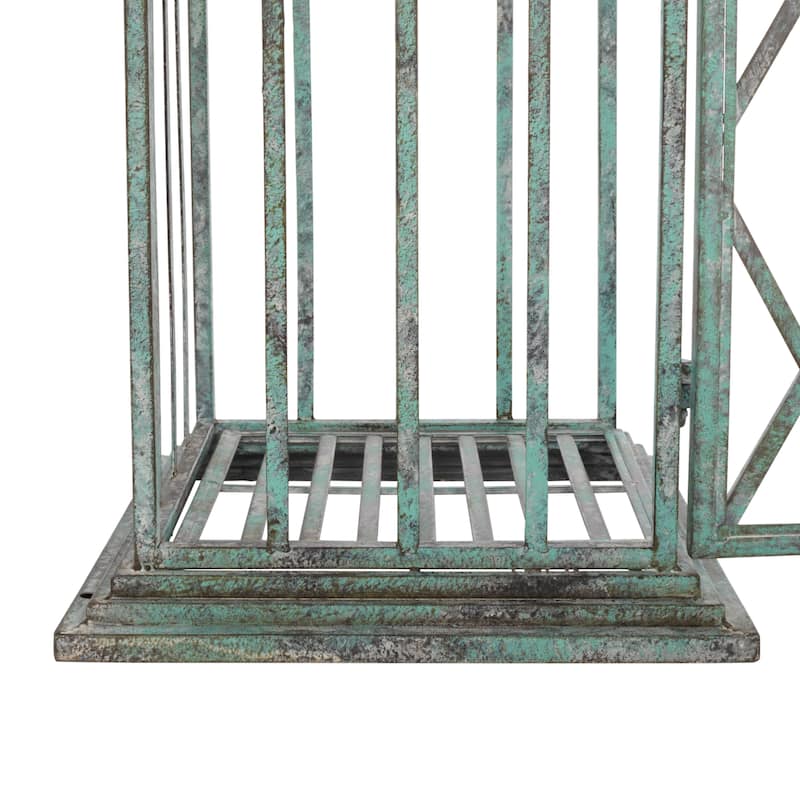 SAFAVIEH Sky Victorian Iron Outdoor Garden Arch Arbor