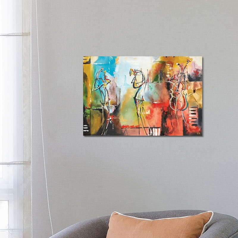iCanvas "Air Jazz" by Tanija Petrus Canvas Print - 18x26x1.5