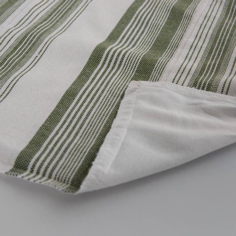 Rizzy Home Decorative Woven Stripe Throw Pillow