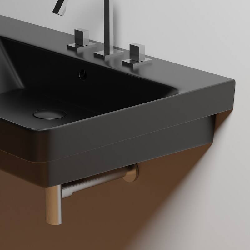 WS Bath Collections Luxury 120.03 Luxury 47" Rectangular Ceramic Drop