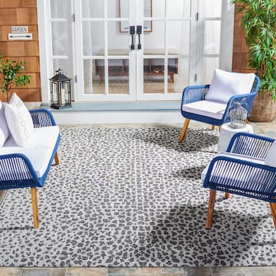 SAFAVIEH Courtyard Eyrin Indoor/ Outdoor Waterproof Patio Backyard Rug