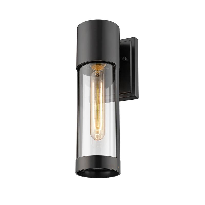Millennium Lighting Hester 1 Light Outdoor Wall Sconce with Clear Glass Shades