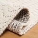 preview thumbnail 7 of 9, SAFAVIEH Handmade Natura Caoimhe Moroccan Rustic Wool Rug