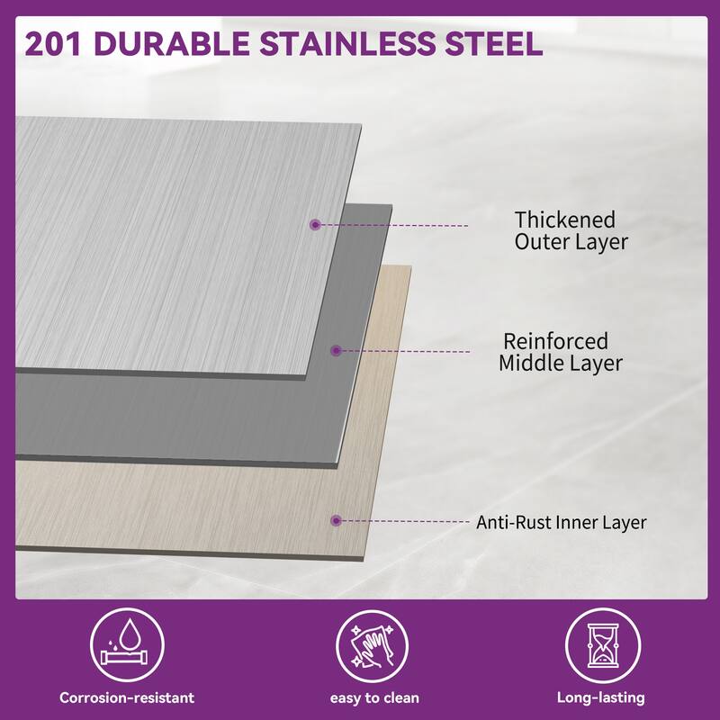 Stainless Steel Work Table with Wheels