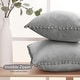 preview thumbnail 29 of 89, Deconovo Velvet Pom-poms Throw Pillow Covers 2 PCS(Cover Only)