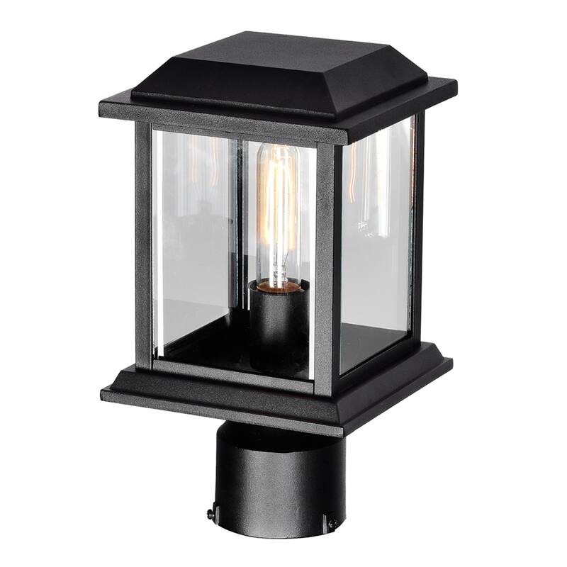 Blackbridge 1 Light Black Outdoor Lantern Head
