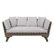 preview thumbnail 5 of 24, Ottavio Outdoor Daybed with Cushions by Christopher Knight Home