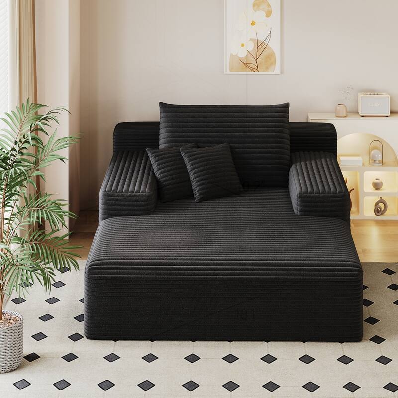 Comfortable Oversized Sofa Bed for Relaxation and Multipurpose Use
