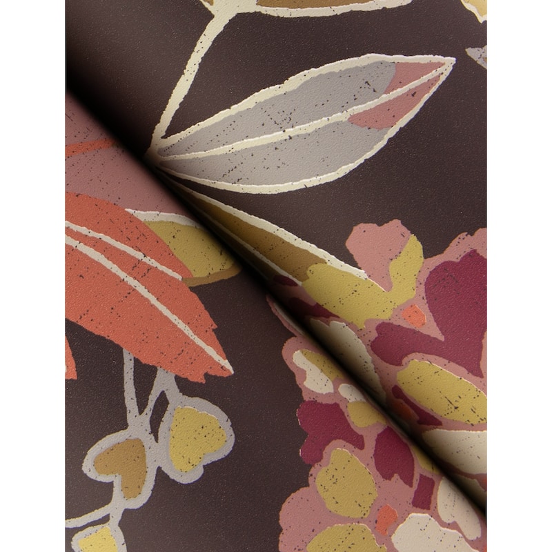 A-Street Prints Valdivian Honey Floral Wallpaper