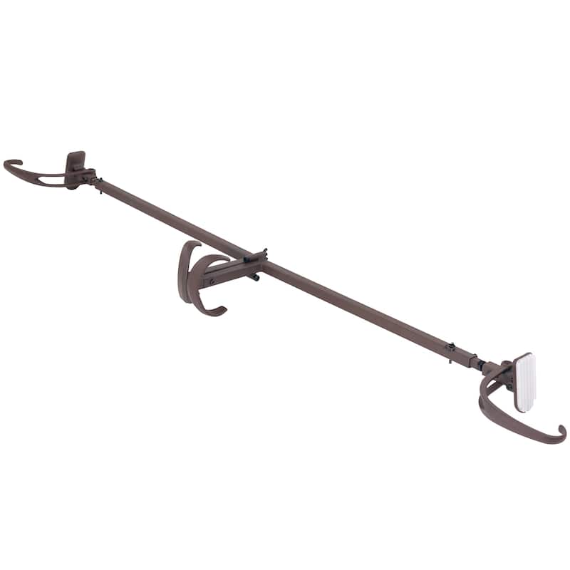 Garland Hanger - Double Door (52-82 Inch Doors) (Brown) - Brown