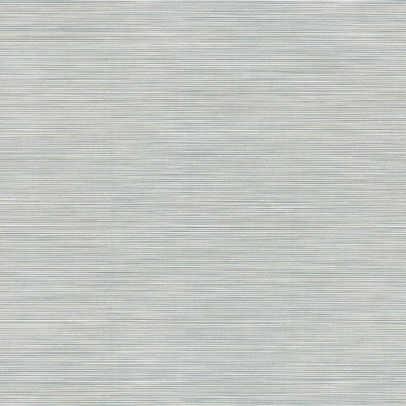 Warner Lorn Light Blue Faux Grasscloth Wallpaper