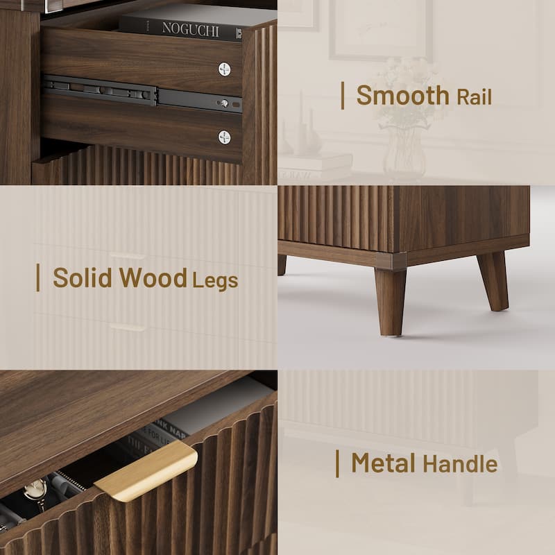 5 Drawer Tall Dresser for Bedroom, Slim Boho Bedroom Furniture