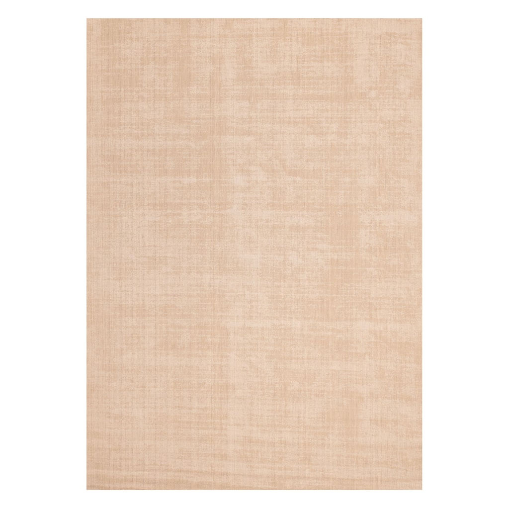 ECARPETGALLERY Hand Loomed Kashkuli Gabbeh Light Khaki Wool Rug - 7'11 x 11'4