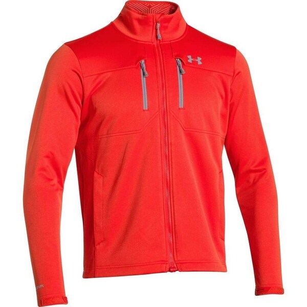 men's ua storm coldgear infrared hooded softershell jacket