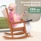 preview thumbnail 31 of 110, Modern High-Back Rocking Adirondack Chair All Weather
