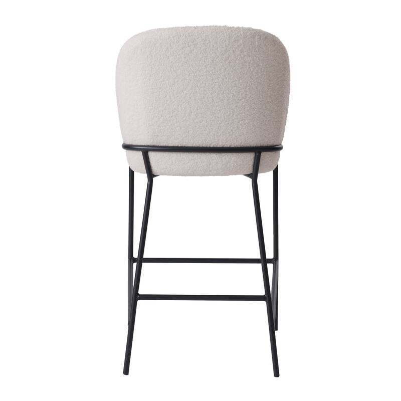 Blakeley 26'' Boucle Counter Height Barstool - 26.25