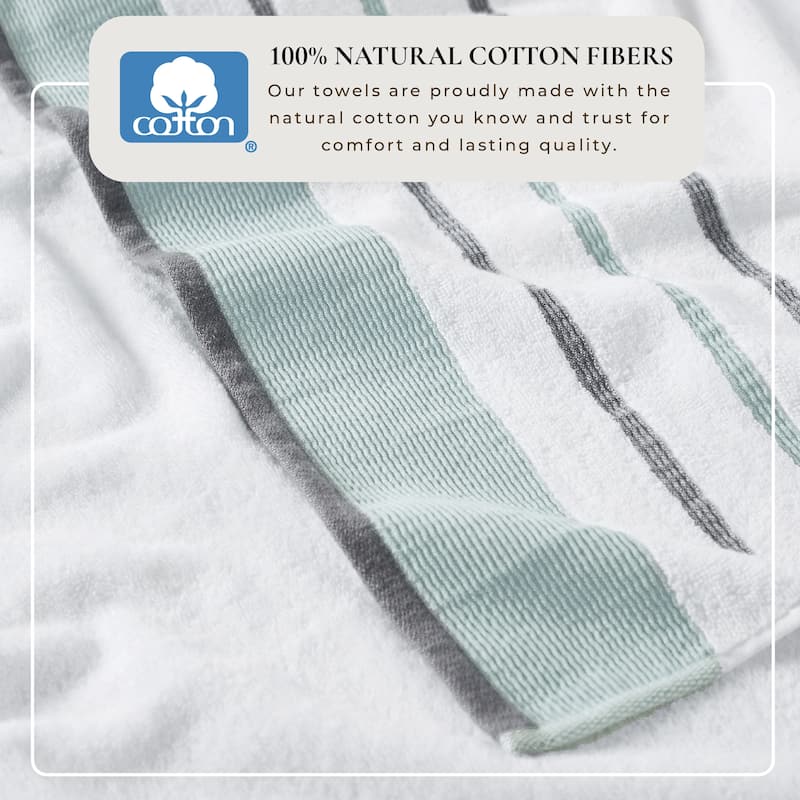 Linery & Co. Luxury Cotton Decorative Towel Set.