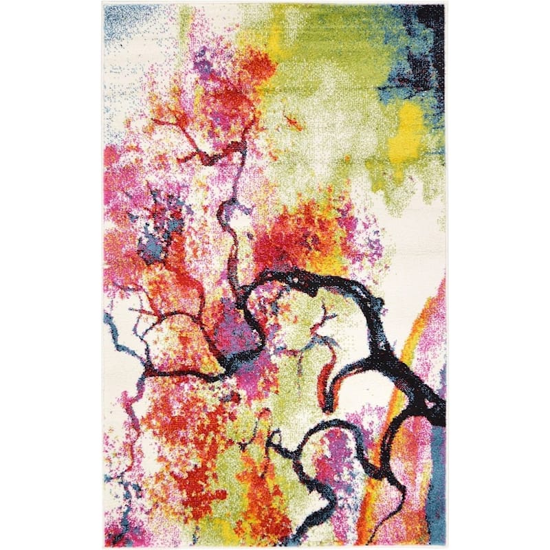 Contemporary Noach Collection Area Rug