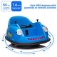 preview thumbnail 26 of 62, 12V Kids Ride On Bumpin Bumper Car 360 Degree Spin