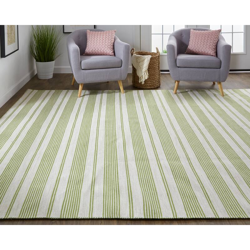 Granberg Eco-Friendly PET Rug, Outdoor, Black/White, Area Rug