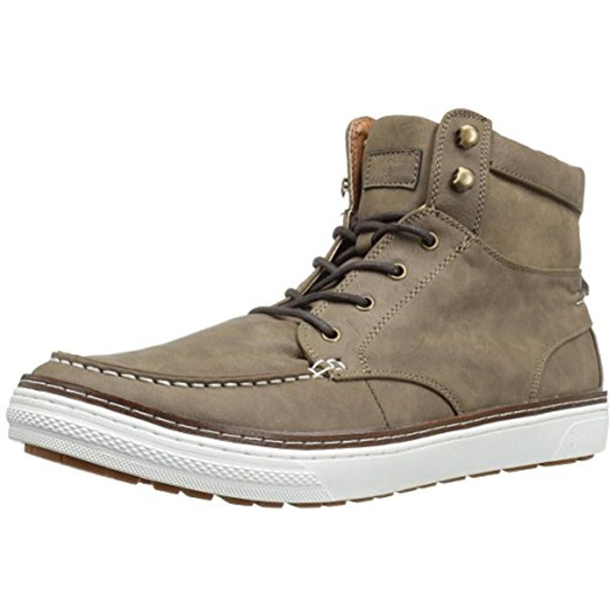 Shop Call It Spring Mens Larmour Ankle Boots Faux Leather Moc Toe