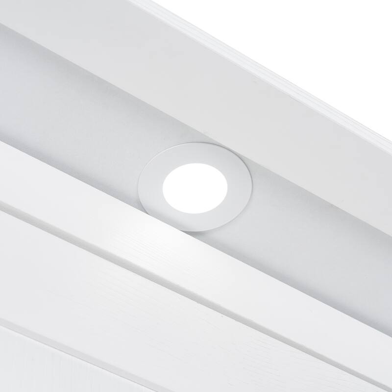 Queen Size Wooden Murphy Bed Smart LED Wall Bed Frame with Storage Cabinet, Wine Rack, Glass Holder and Drawers