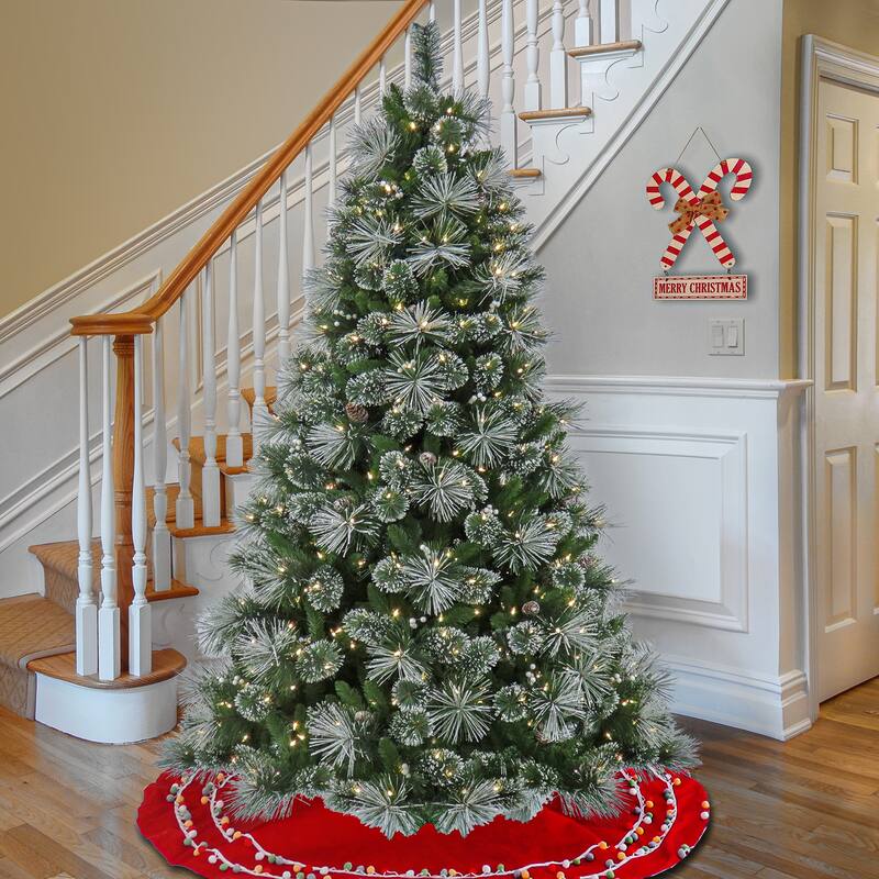 National Tree Company 7.5 ft. Pre-Lit Bryson Pine Tree with LED Lights - 7.5 Foot