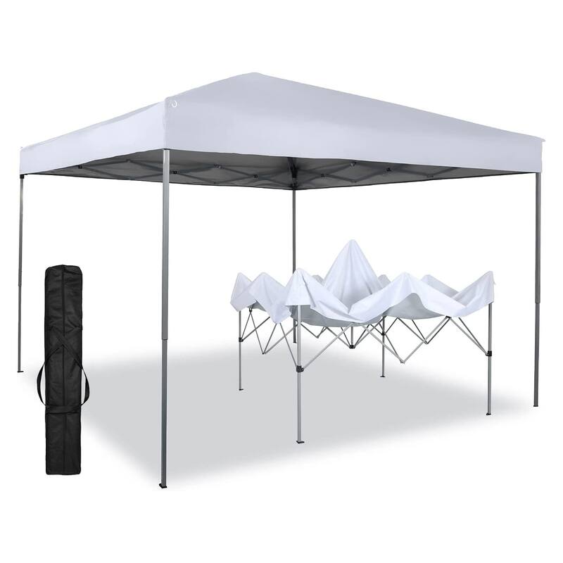 Durable Ez Pop-up Canopy Tent with Bag - White