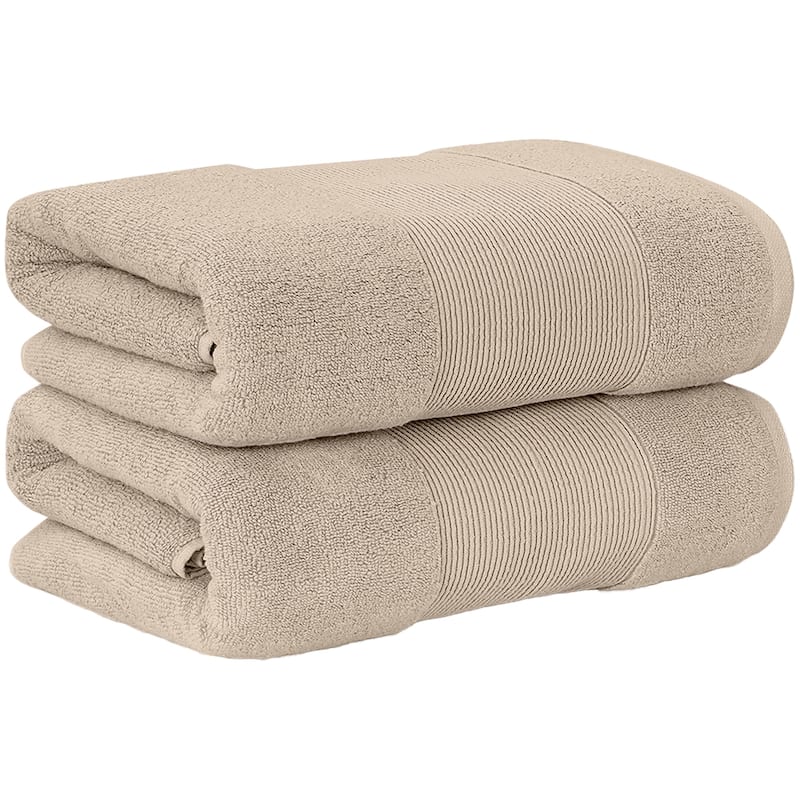 Modern Threads Air Cloud 2-Pack Oversized Bath Sheet Set