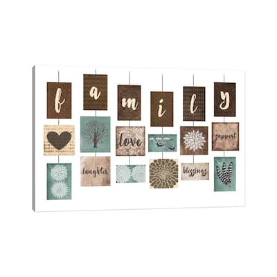 iCanvas "Family" by Erin Clark Canvas Print