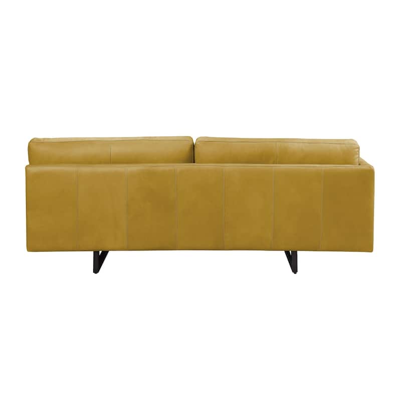 Rahalia Turmeric Sofa with Loose Seat