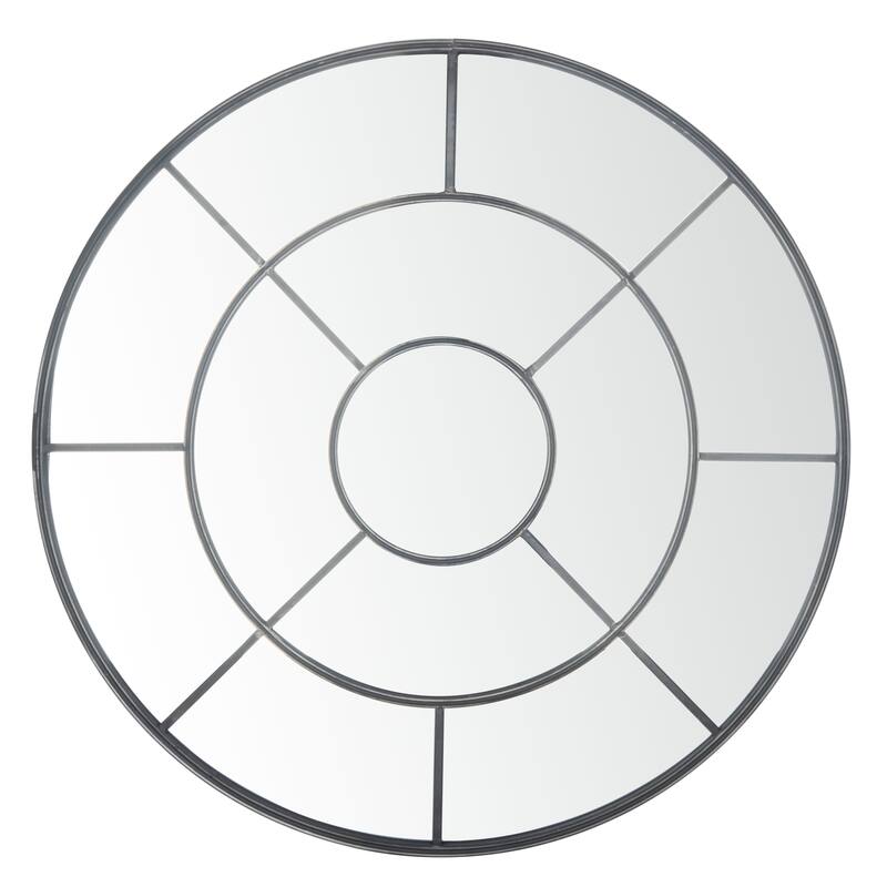 SAFAVIEH Jalisa 36-inch Modern Round Mirror - 36" W x 1.3" L x 36" H