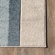 preview thumbnail 3 of 7, Nuloom Jerri Double Half Rainbow Kids Area Rug