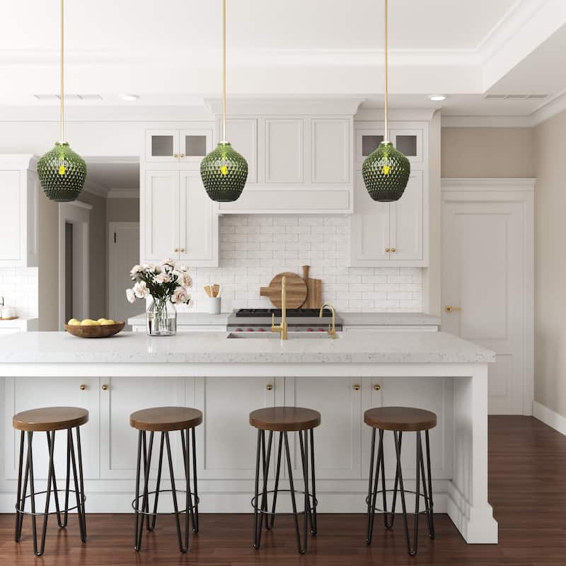 Brio Lighting Lavine Glass Mini Pendant Light