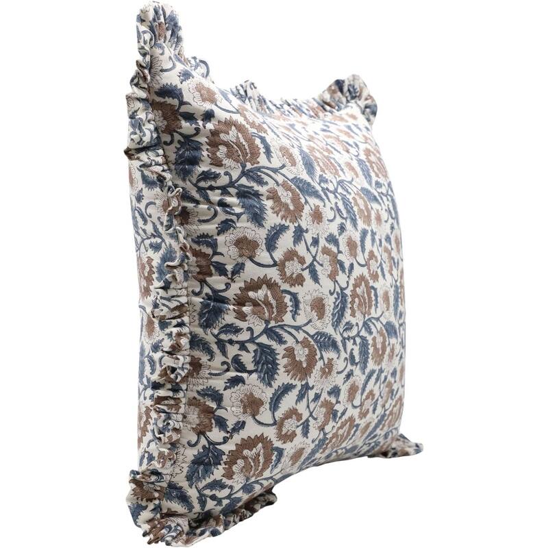 Fabdivine Cotton Square Block print pillow Cover