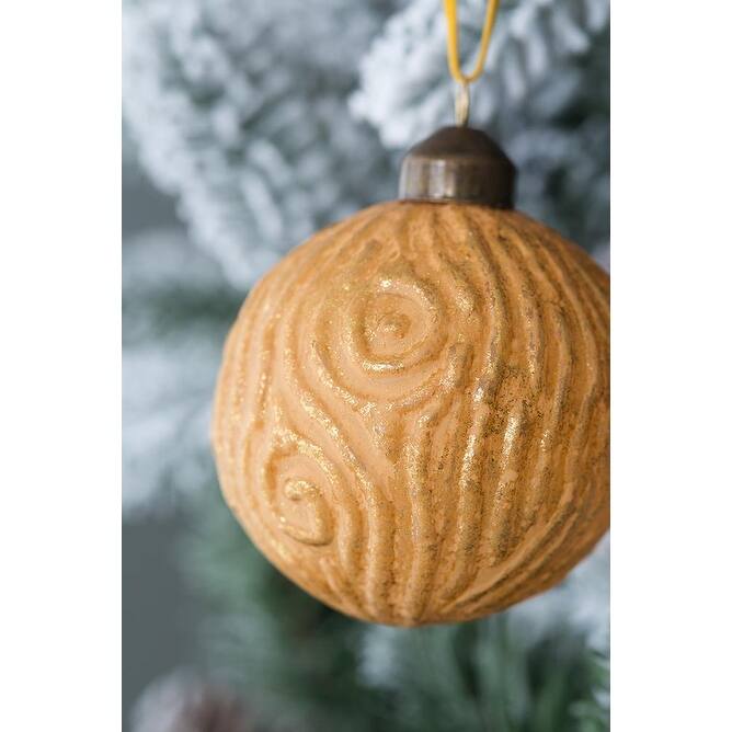 D3" Christmas Ball Ornaments, Glass Decorative Hanging Ball Christmas Tree Ornaments for Holiday Party, Set of 12