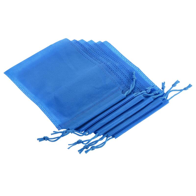Single Drawstring Storage Bag Fiber Cloth, 6Pcs