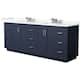 Option Dark Blue / Giotto Quartz Top / Brushed Nickel