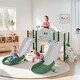 preview thumbnail 5 of 83, Kids Slide Playset Structure 7 in 1, Freestanding Spaceship Set