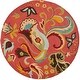 preview thumbnail 15 of 32, SAFAVIEH Handmade Blossom Rust Wool Rug