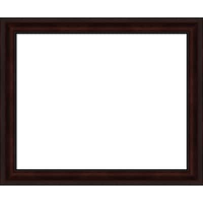 Amanti Art Coffee Bean Brown Framed Dry Erase Magnetic Board