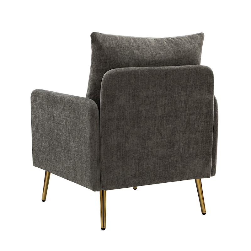 Narycia Upholstered Modern Arm Chair with Removable Cushions Set of 2 by HULALA HOME