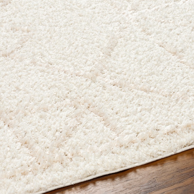Maryland Shag Moroccan Diamond Area Rug